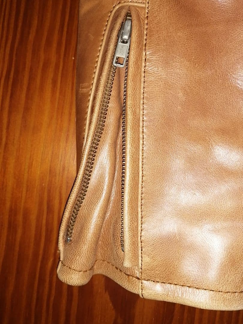 トットタトゥー柄 山羊革 レザージャケット