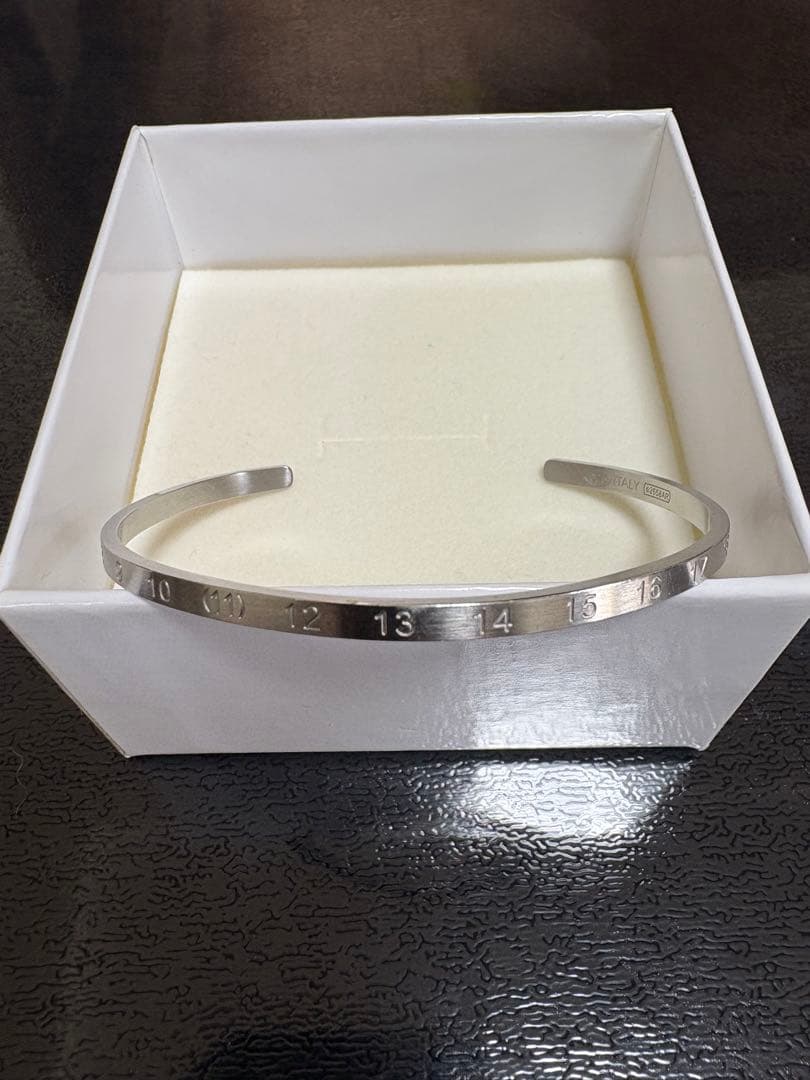 maiso margiela paris シルバー925バングルメゾンマルジェラ