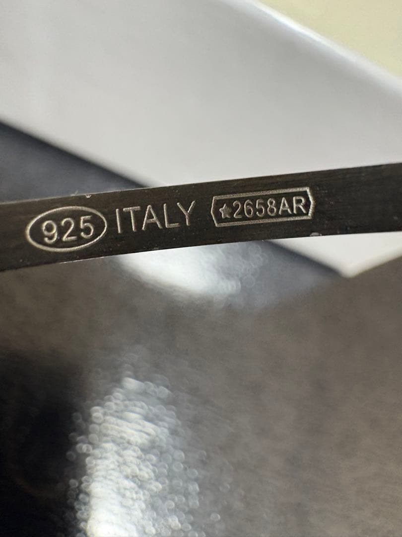 maiso margiela paris シルバー925バングルメゾンマルジェラ