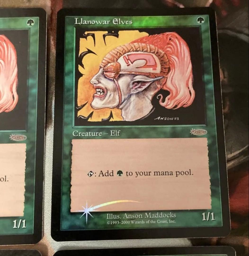 DCI ラノワールのエルフ 旧枠 FOIL 4枚セット MTG PROMO