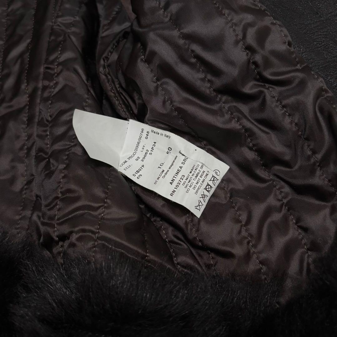 Emporio Armani 06AW ファー レザージャケット