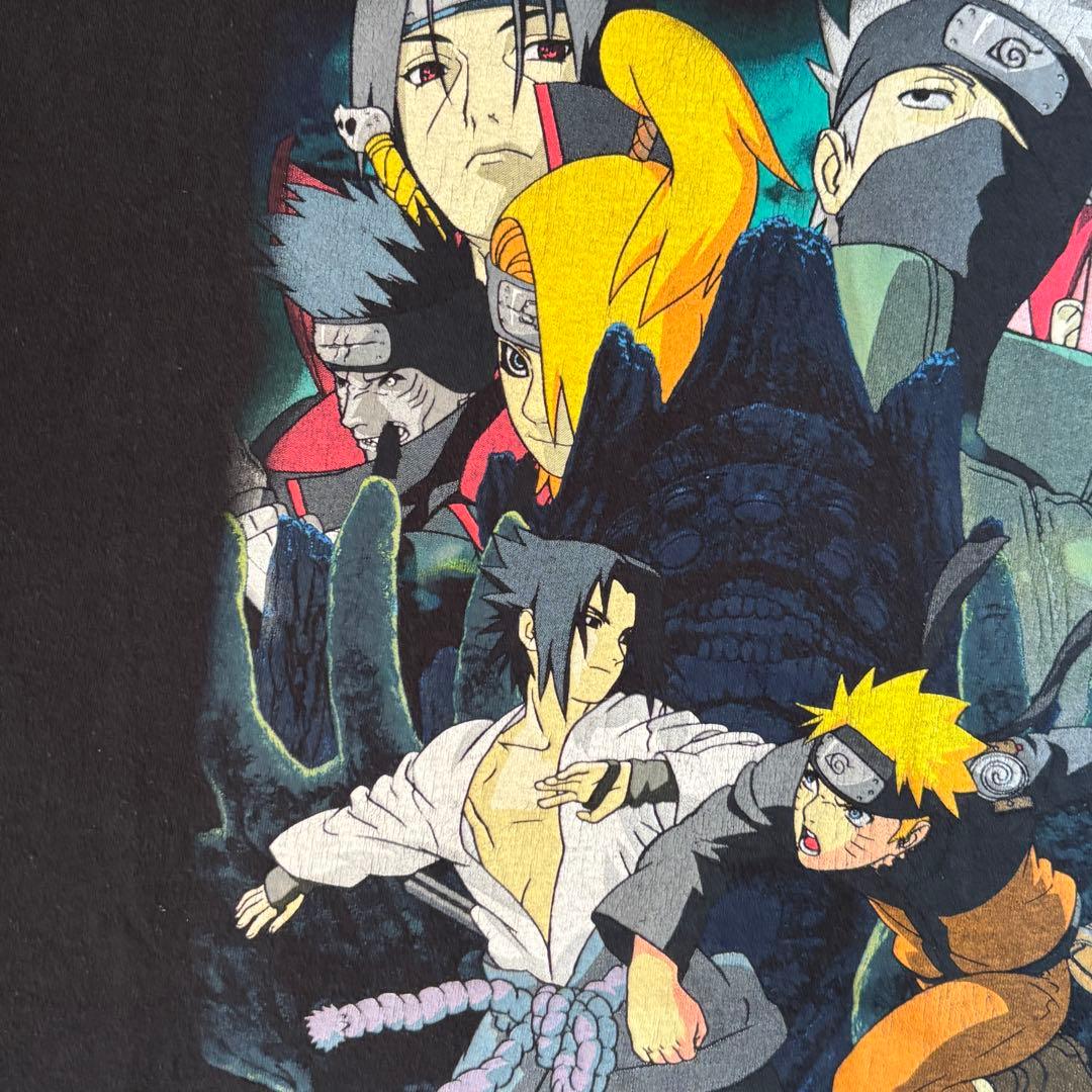 NARUTO ナルト Tシャツ イタチ　ディダラ　鬼鮫　サスケ　XL