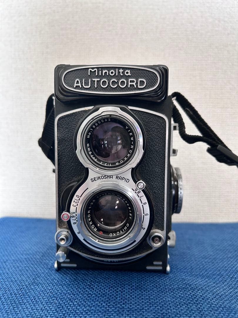 Minolta AUTOCORD 二眼レフカメラ　フィルム付き