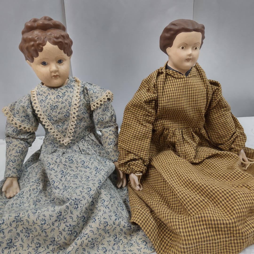 アンティークドール　レア　人形1体　茶色　リプロダクション　人形　海外作家