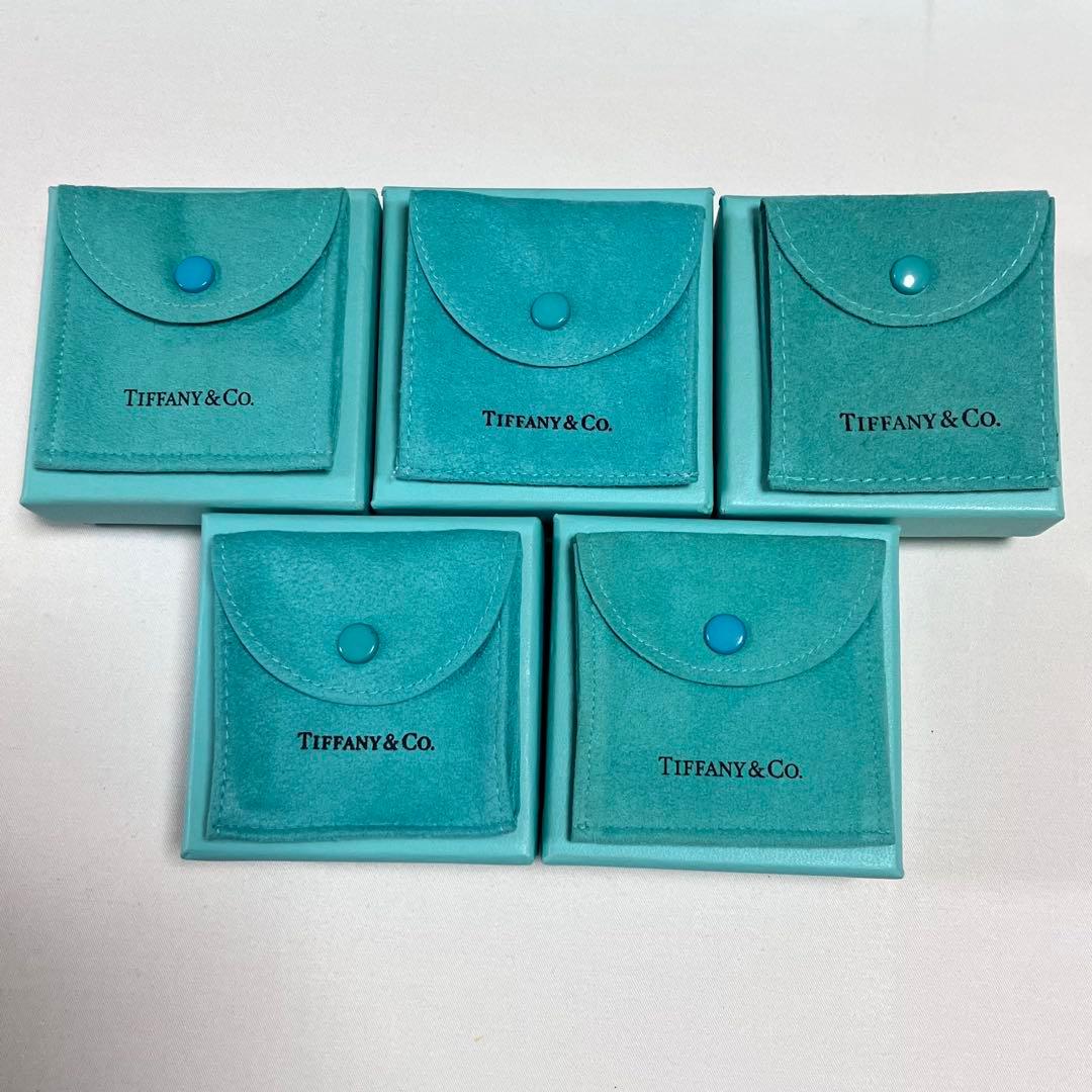 ティファニー　保存袋　空箱　20個セット　正方形　旧型　アクセサリー入れ