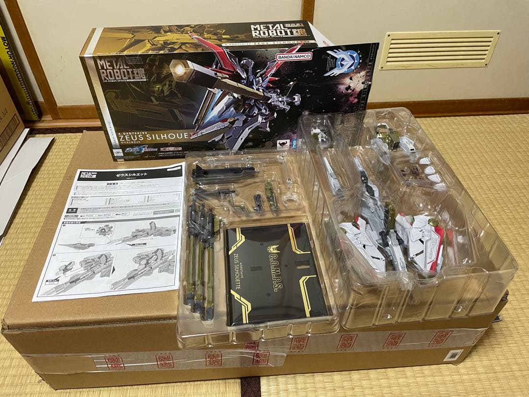 メタルロボット魂〜デスティニーガンダムSPEC2、ゼウスシルエット、光の翼〜3点