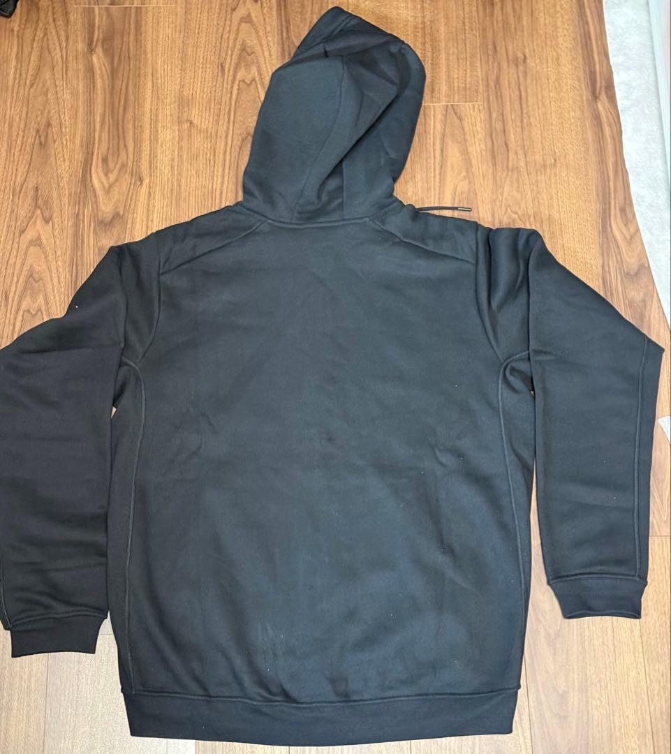 アークテリクス エンブレム フリース フルジップ フーディ メンズ ブラック M