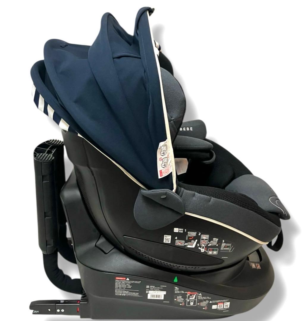 美品 送料無料 エールベベ クルットi エアーメッシュ フィールネイビー