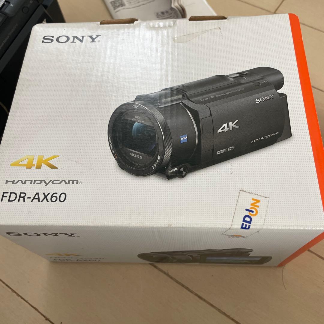 SONY FDR-AX60 4Kビデオカメラ 本体