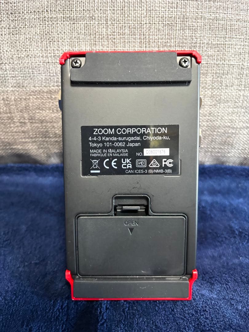 ZOOM (ズーム)MULTISTOMP MS-60B+(ベースマルチ)
