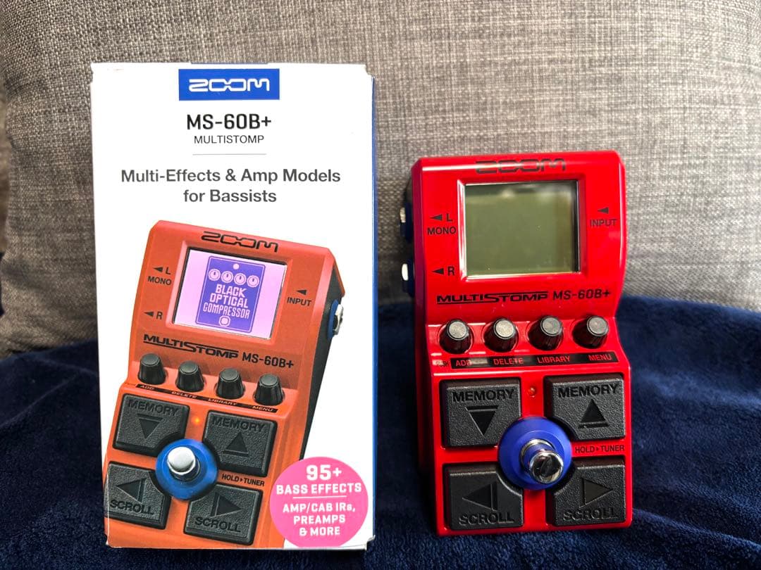 ZOOM (ズーム)MULTISTOMP MS-60B+(ベースマルチ)