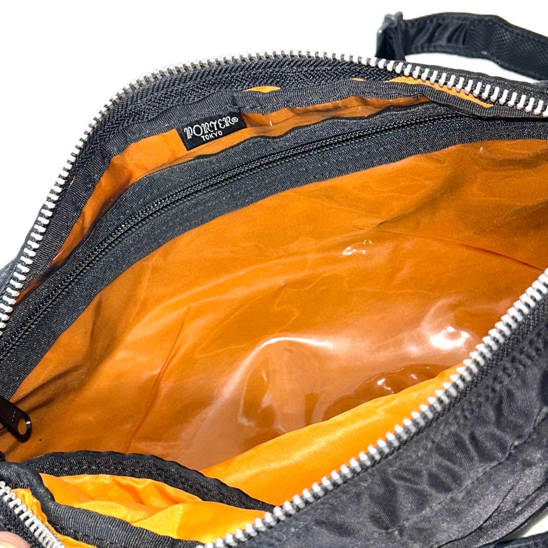 PORTER ポーター タンカー オーバル型 ハーフムーン ショルダーバッグ