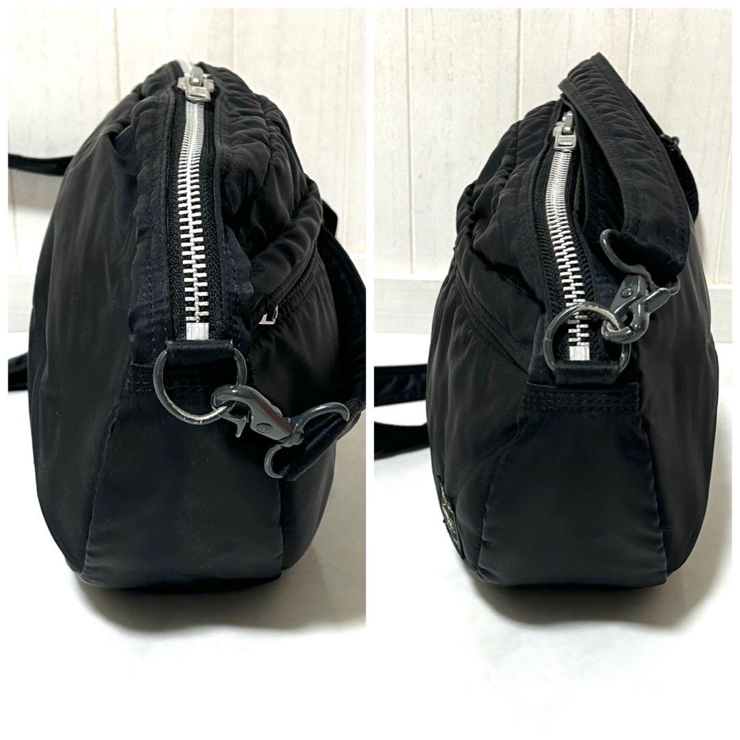 PORTER ポーター タンカー オーバル型 ハーフムーン ショルダーバッグ