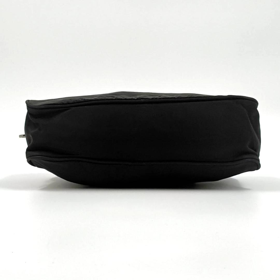 希少✨人気　プラダ ミニボストン ハンド トート 三角ロゴ ナイロン 革 黒