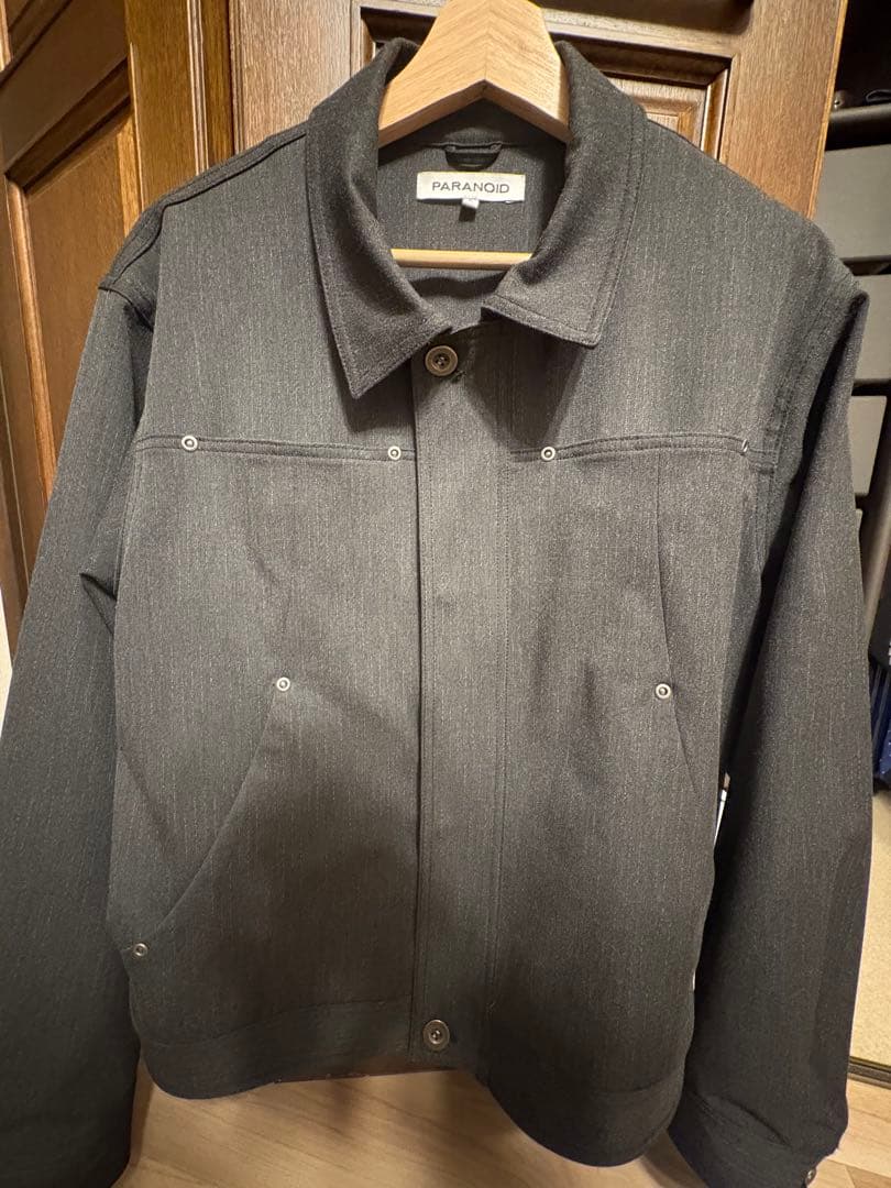 PARANOID ダークグレー ジャケット Lサイズ　pulp