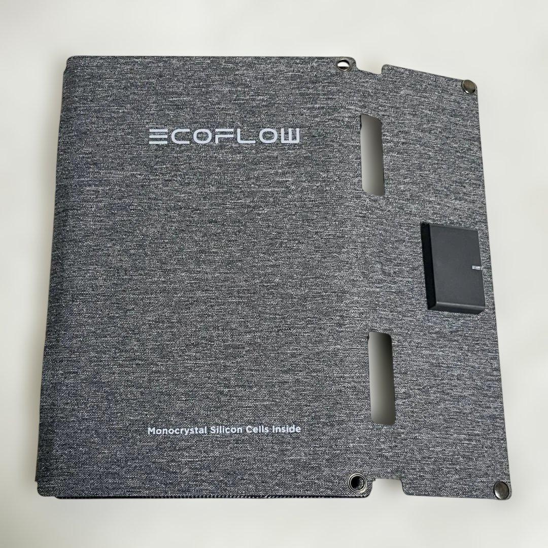 EcoFlow 45W ソーラーパネル Type-C 付属品完備 エコフロー