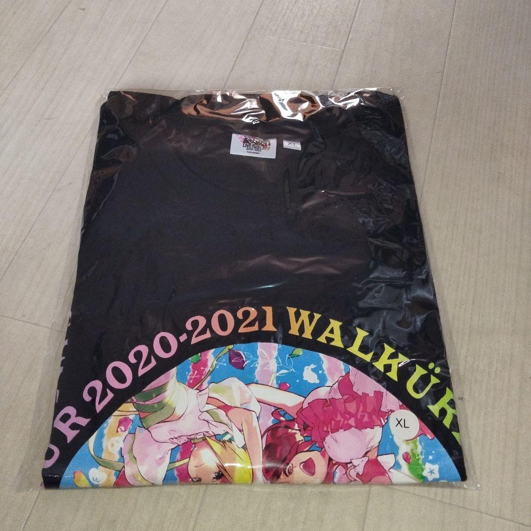 新品マクロスΔ Ｔシャツ ワルキューレ LIVETOUR 2020-2021