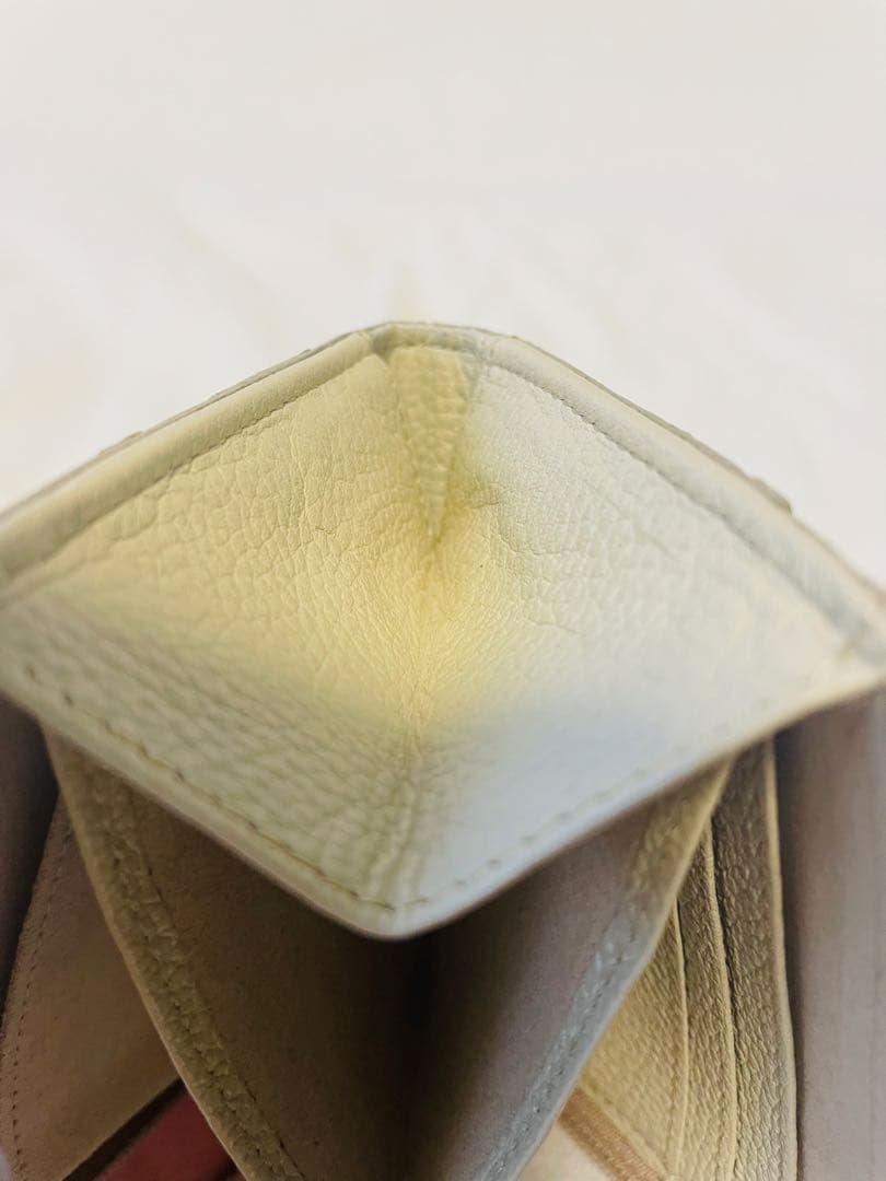 n*o様 【 美品✨️】ATAO ミリモ パイソンHAKU アイボリーゴールド箔