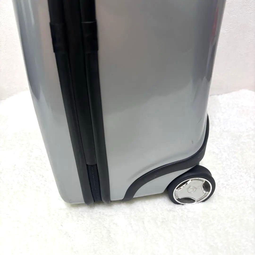 極希少TUMI キャリーケース TSAロック　ハードケース　シルバー