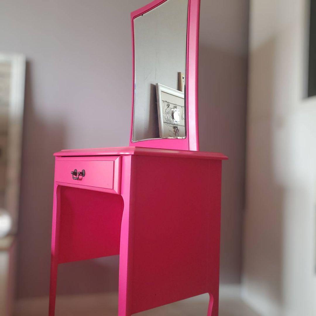 Francfranc カマードレッサー ピンク 廃盤 レア 鏡台 ミラー