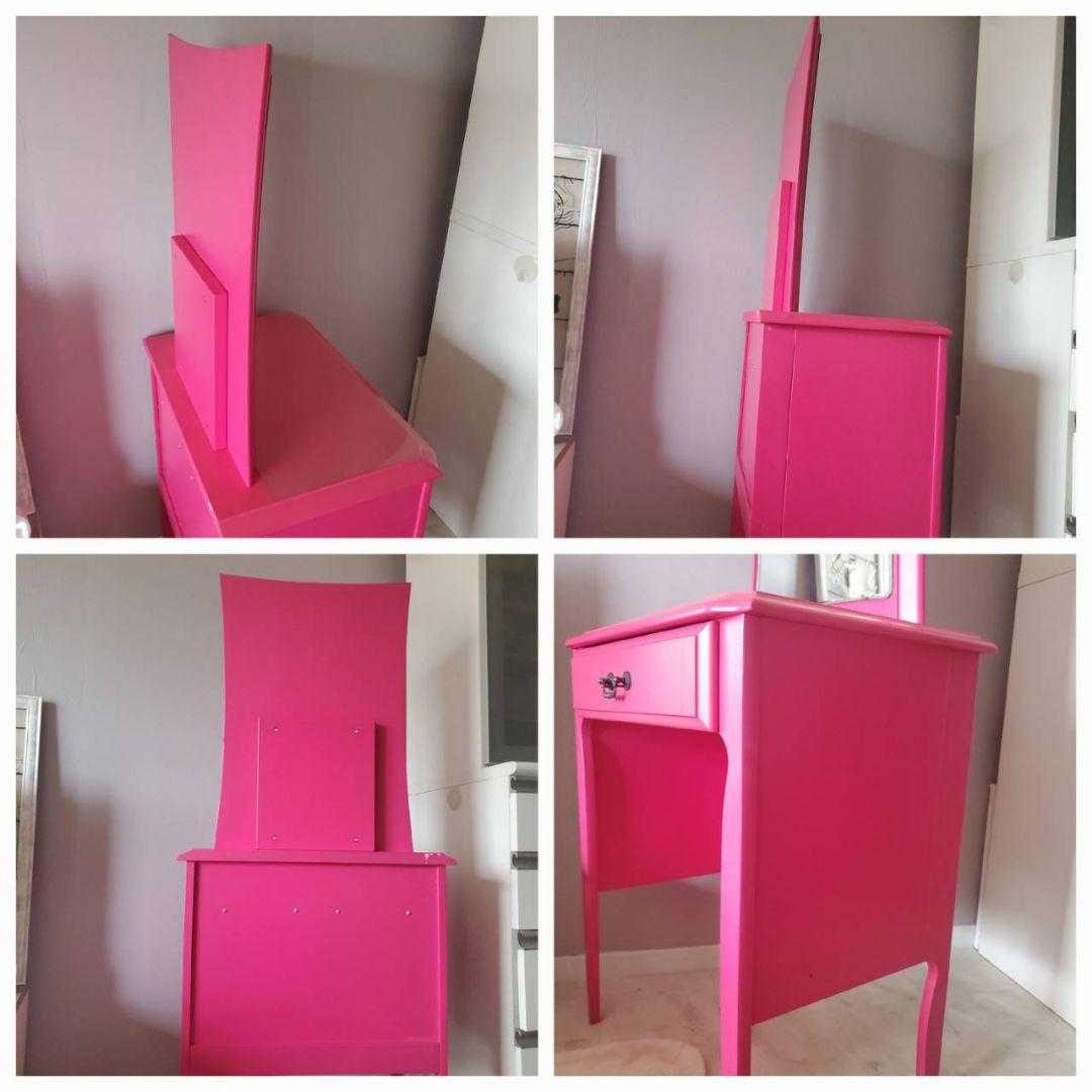 Francfranc カマードレッサー ピンク 廃盤 レア 鏡台 ミラー