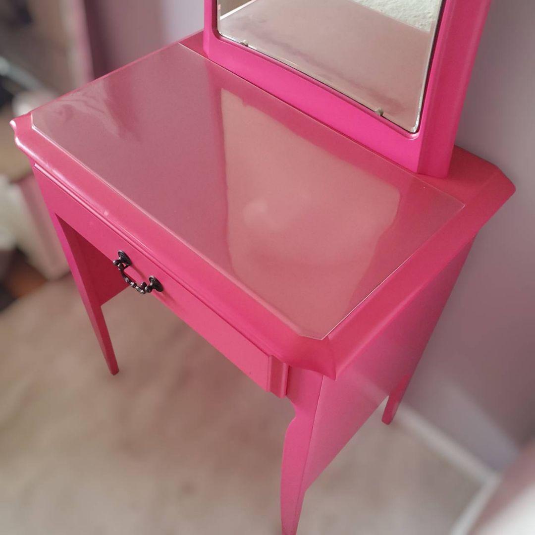 Francfranc カマードレッサー ピンク 廃盤 レア 鏡台 ミラー