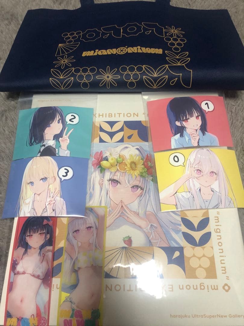 mignon mignonium 色紙&ケース(サイン無し)