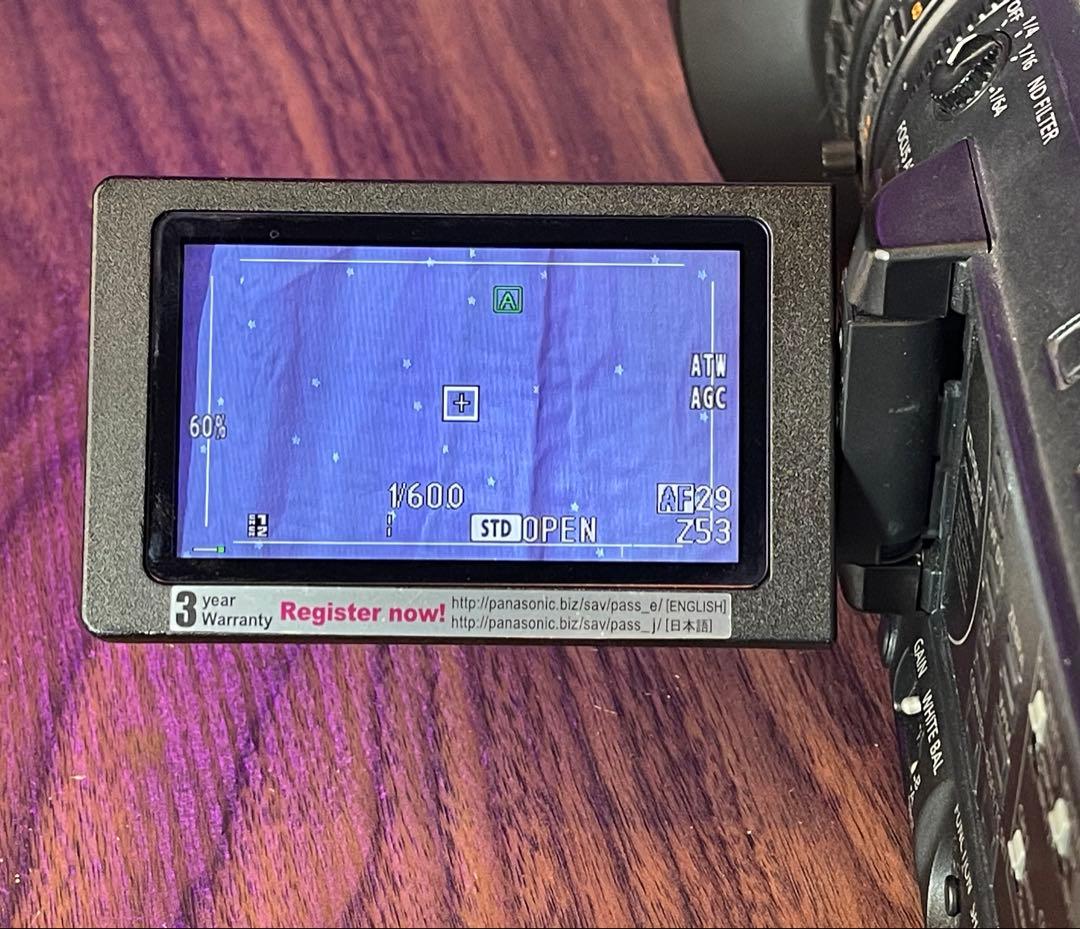 Panasonic AG-AC160 光学22倍ズーム 業務用カメラ