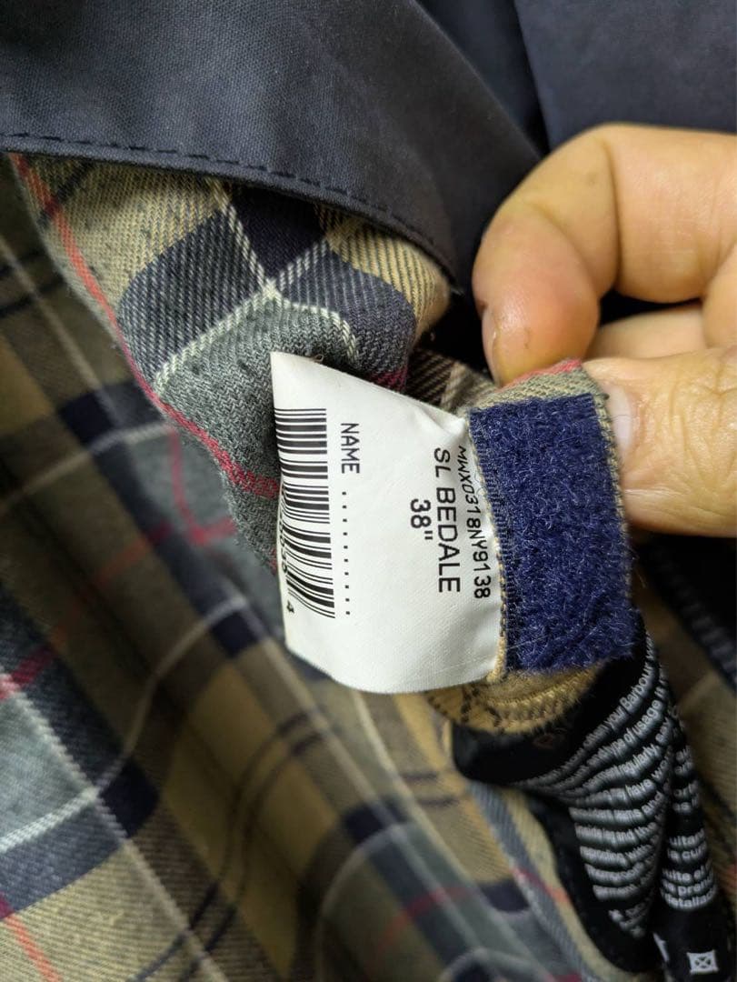 Barbour SL BEDALE 38 バブアー ビデイル オイルドジャケット