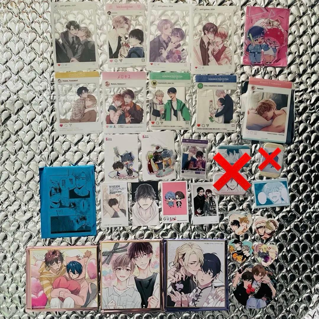 BL アクスタ　クリアカード　末広マチ　二条めも　櫻井ナナコ　佐倉リコ　楢島さち