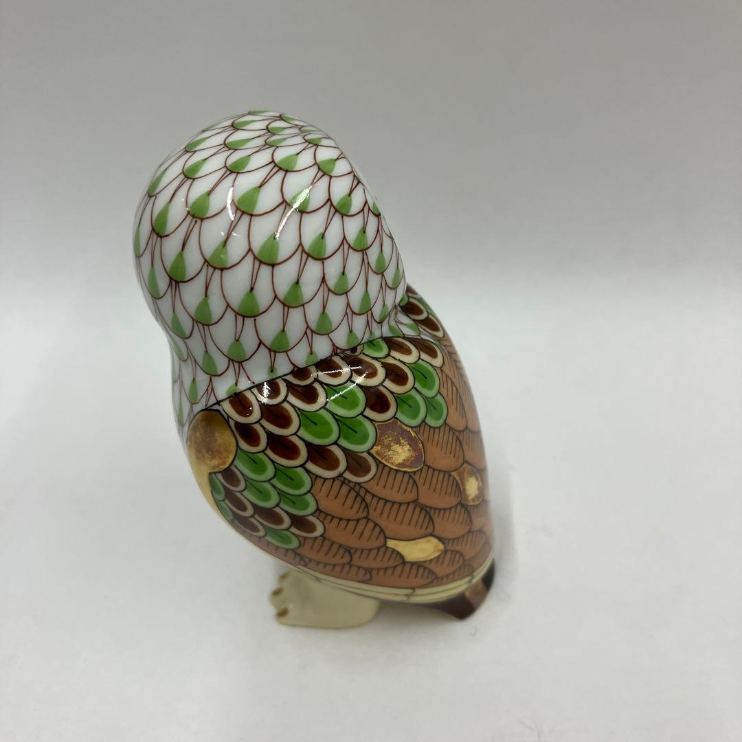 ヘレンド オウル 世界のフクロウ 箱　ウッドランド 限定3000体 2桁