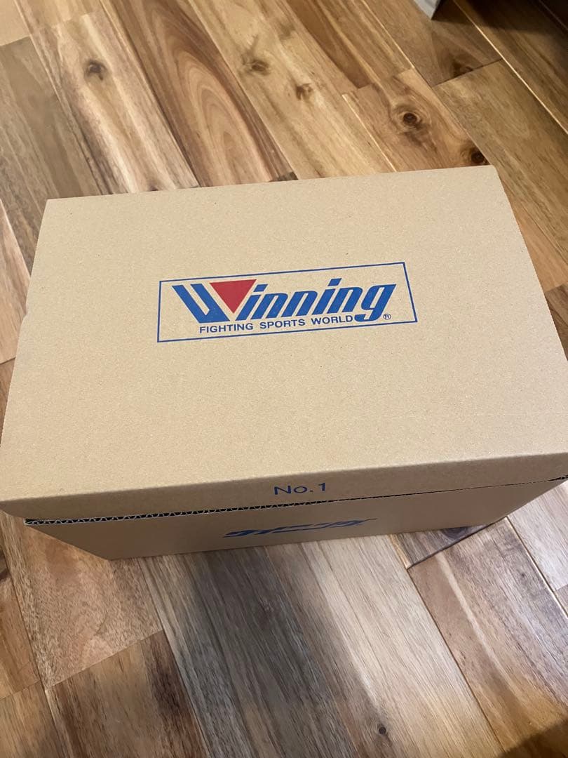 Winning ボクシンググローブ 10oz ブラック　紐式