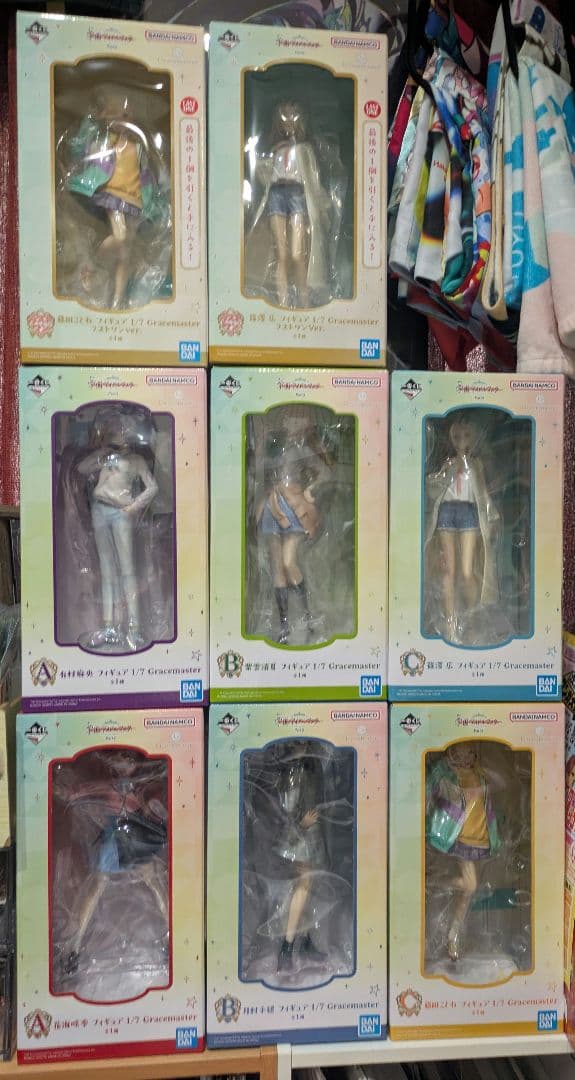 一番くじ 学園アイドルマスター フィギュア フルセット