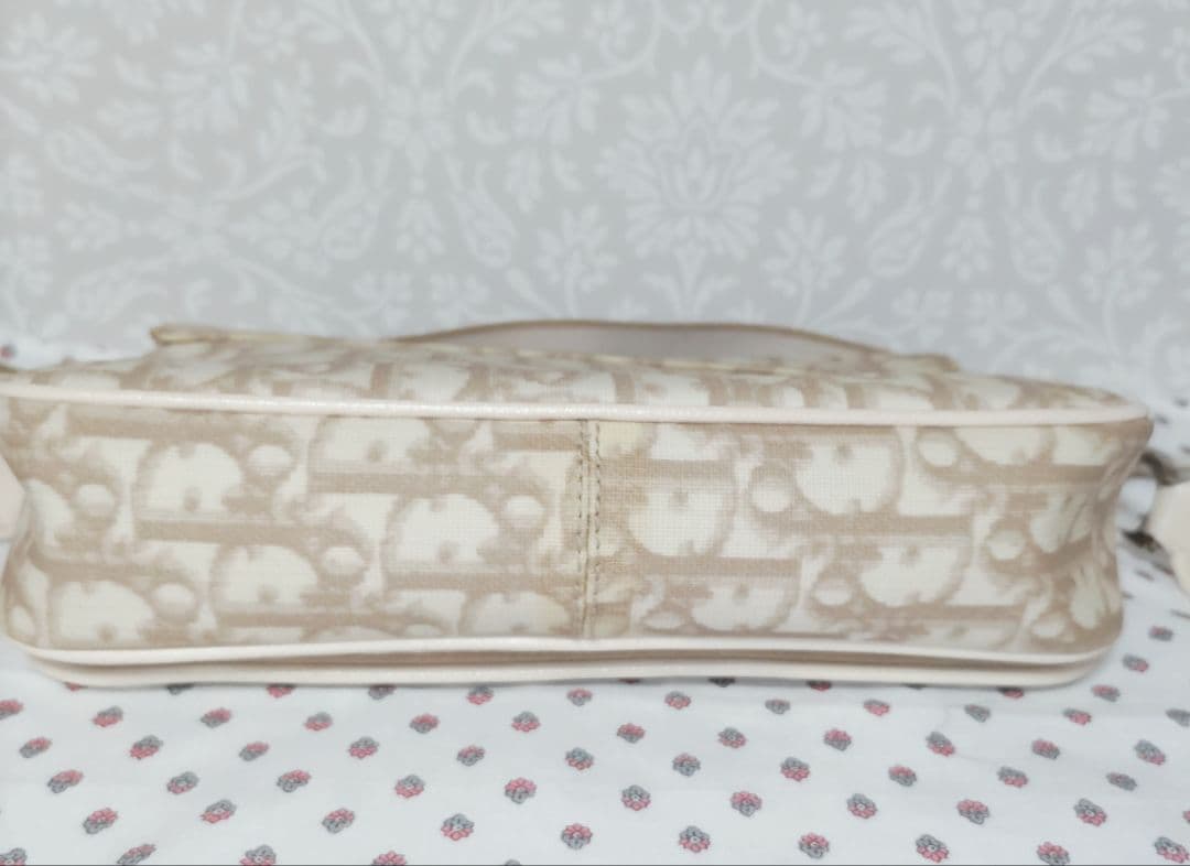 希少 ディオール ☆トロッター☆フラワー刺繍 ☆ショルダーバッグ