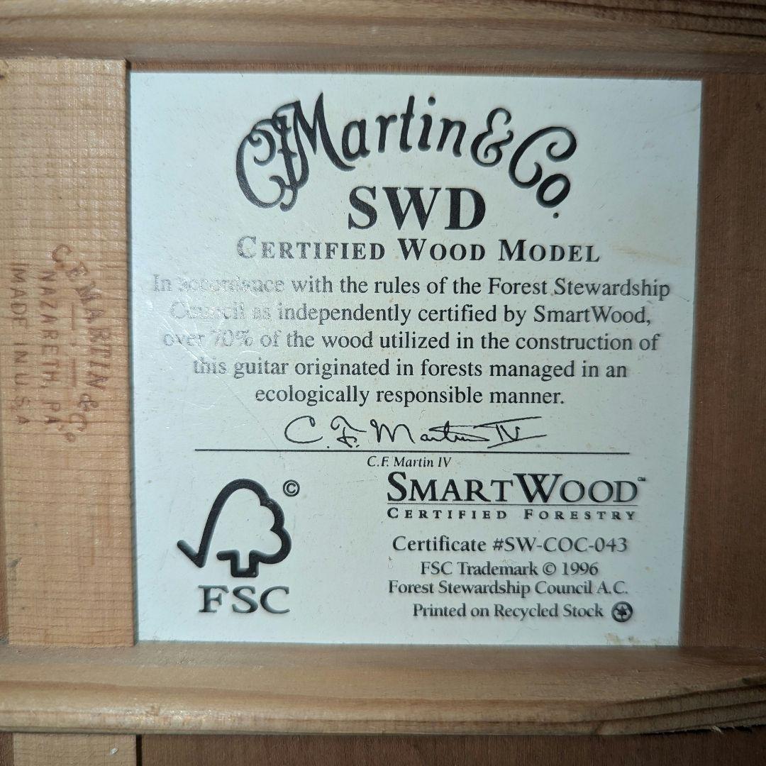 Martin SWD 1997 アコースティックギター