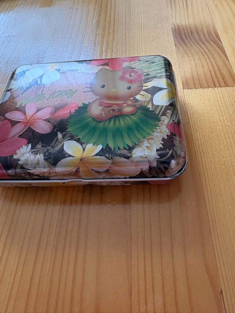 【2002年】日焼けキティ メモ缶 ハワイ レア サンリオ