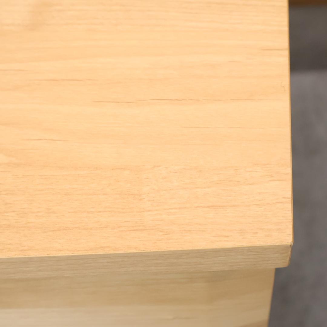 HOTTA WODDY アールデザイン ブックシェルフ アルダー材 キャビネット