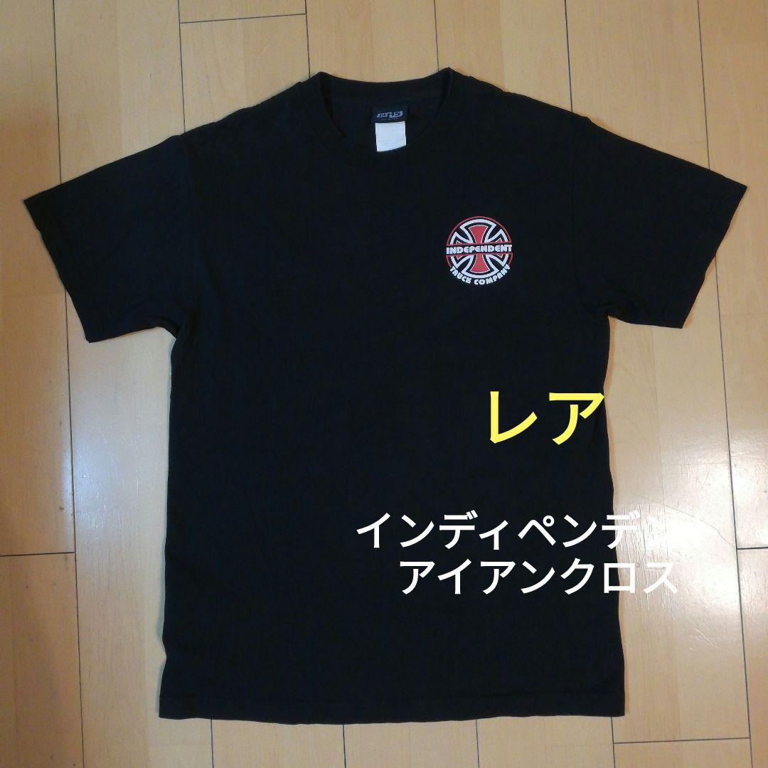 INDEPENDENT アイアンクロス 両面プリント NHSタグ 90s00s