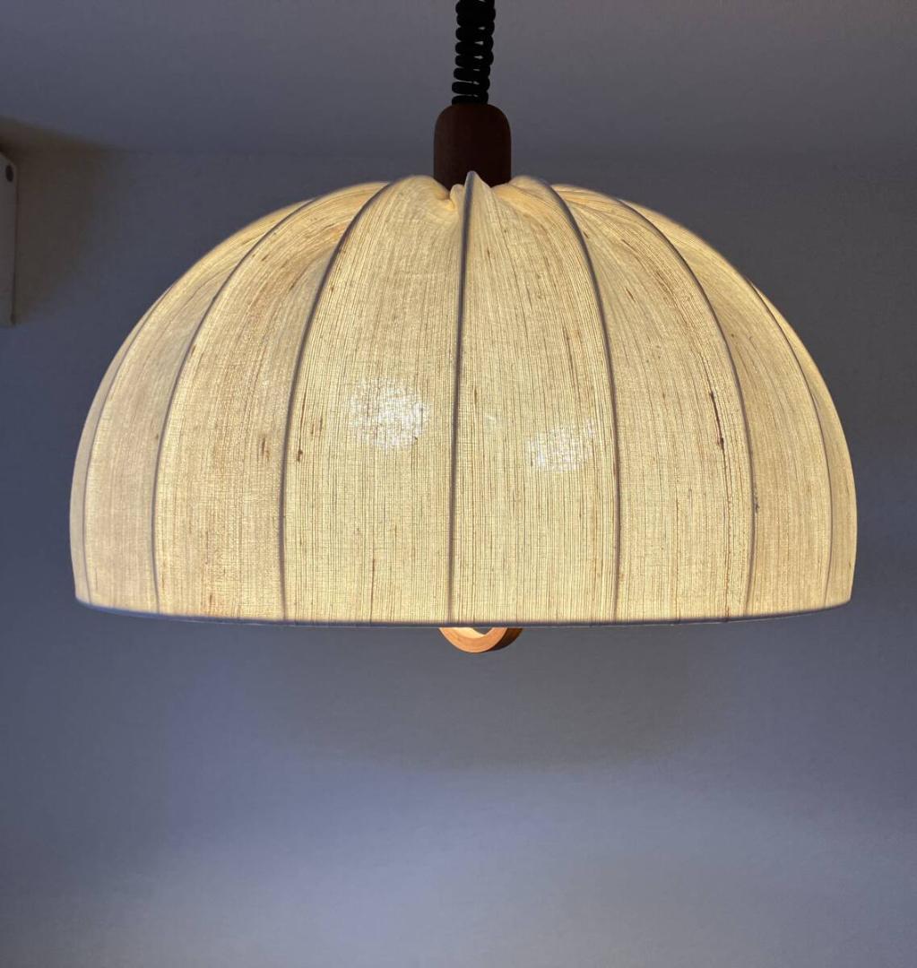 ★超激レア品★ Domus ランプ 2灯 チーク材 ドムズ 照明 ライト