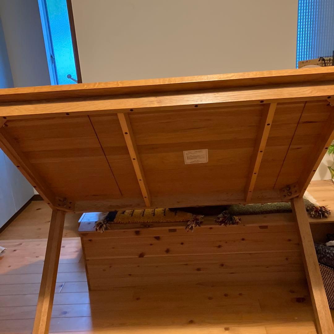 無印　無垢材　オーク材 ダイニングテーブル