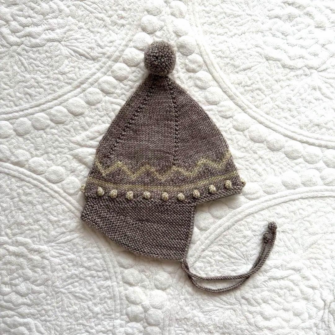 帽子 misha&puff / zig zag pointy 12-24m