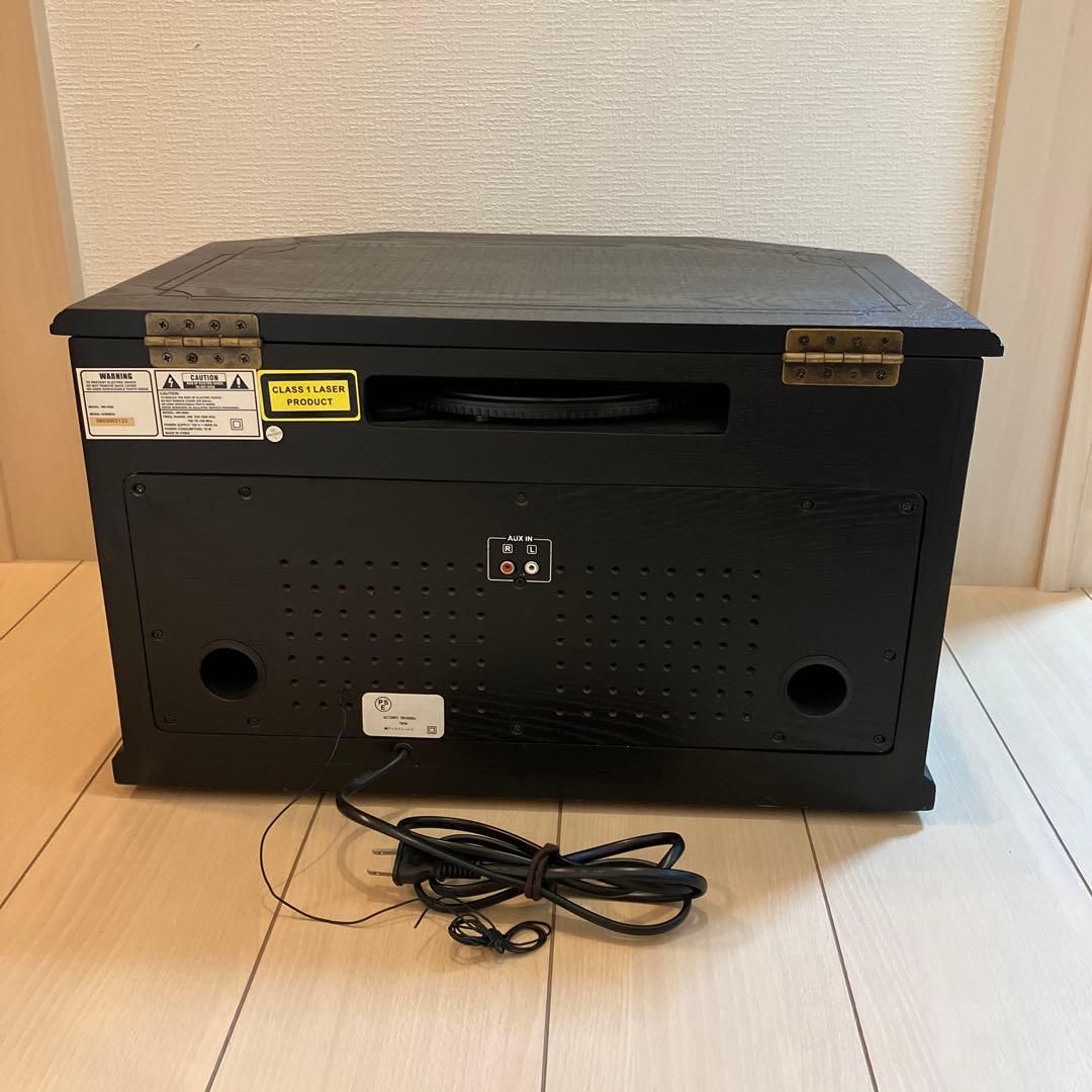 アドフィールド 6900 レコード録音機能付きアンティーク調マルチプレーヤー