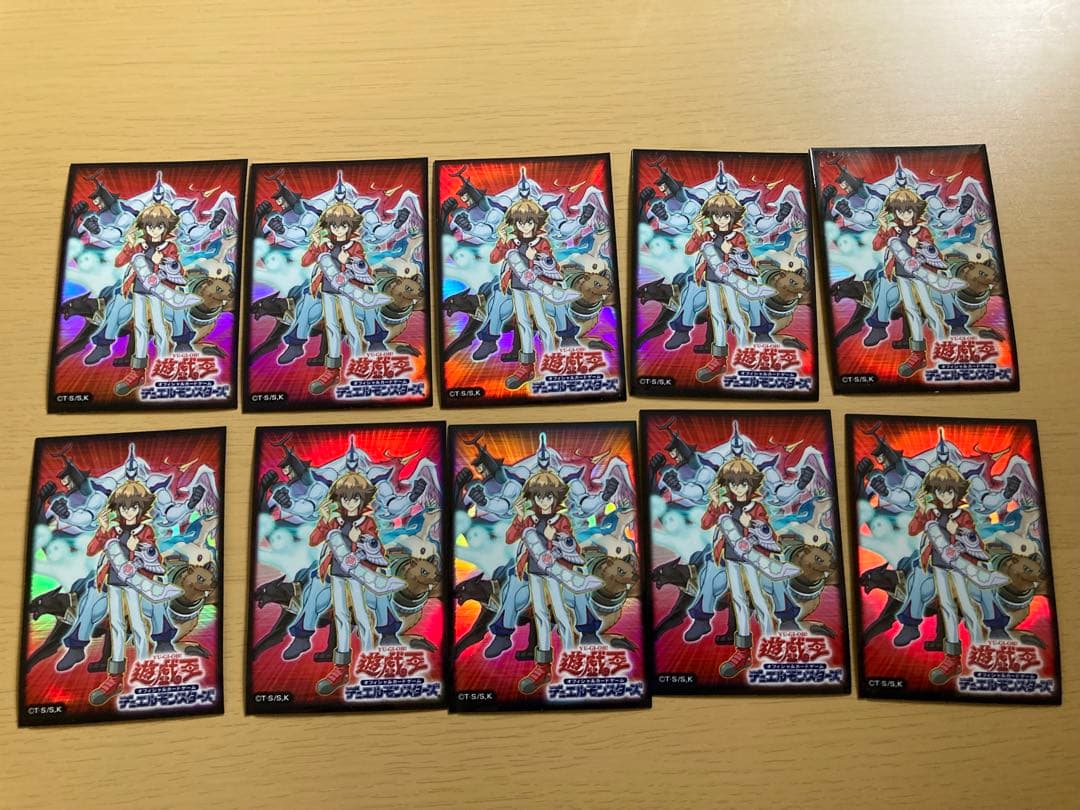 遊戯王　カードプロテクター　十代　42枚　スリーブ　ネオスペーシアン　HERO