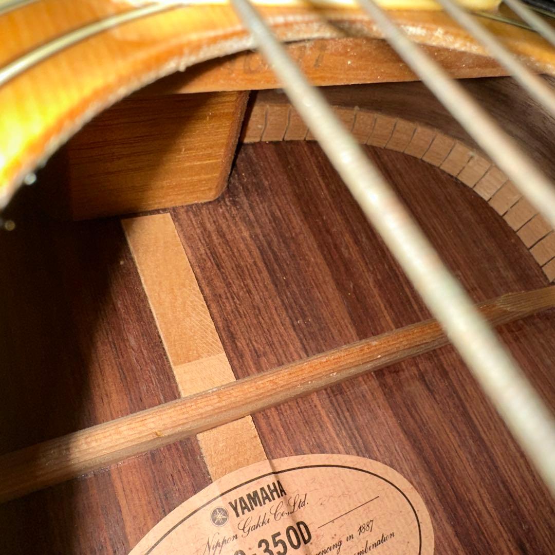 YAMAHA ヤマハ FG-350D ベージュラベル ※31