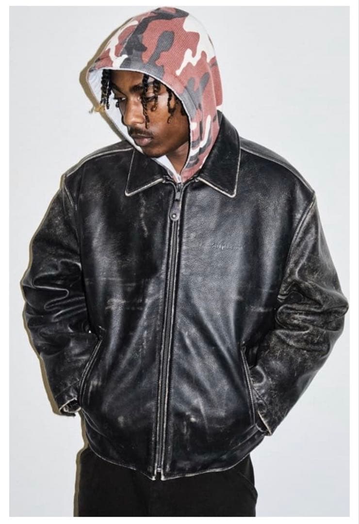 【新品】Schott Leather Racer Jacket XL