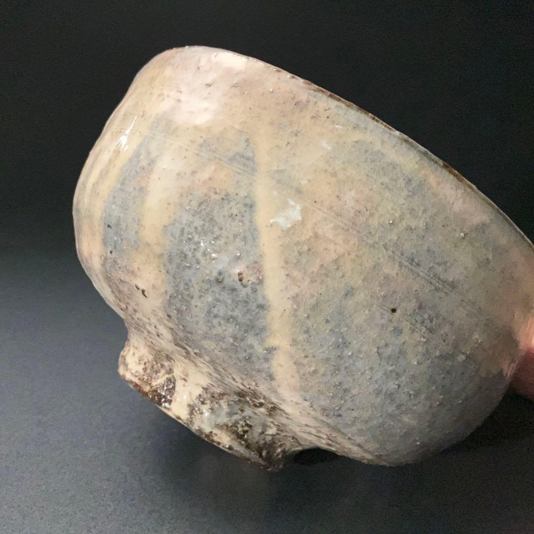 抹茶碗　14代坂倉新兵衛　萩茶碗　共箱　R1270ダN3