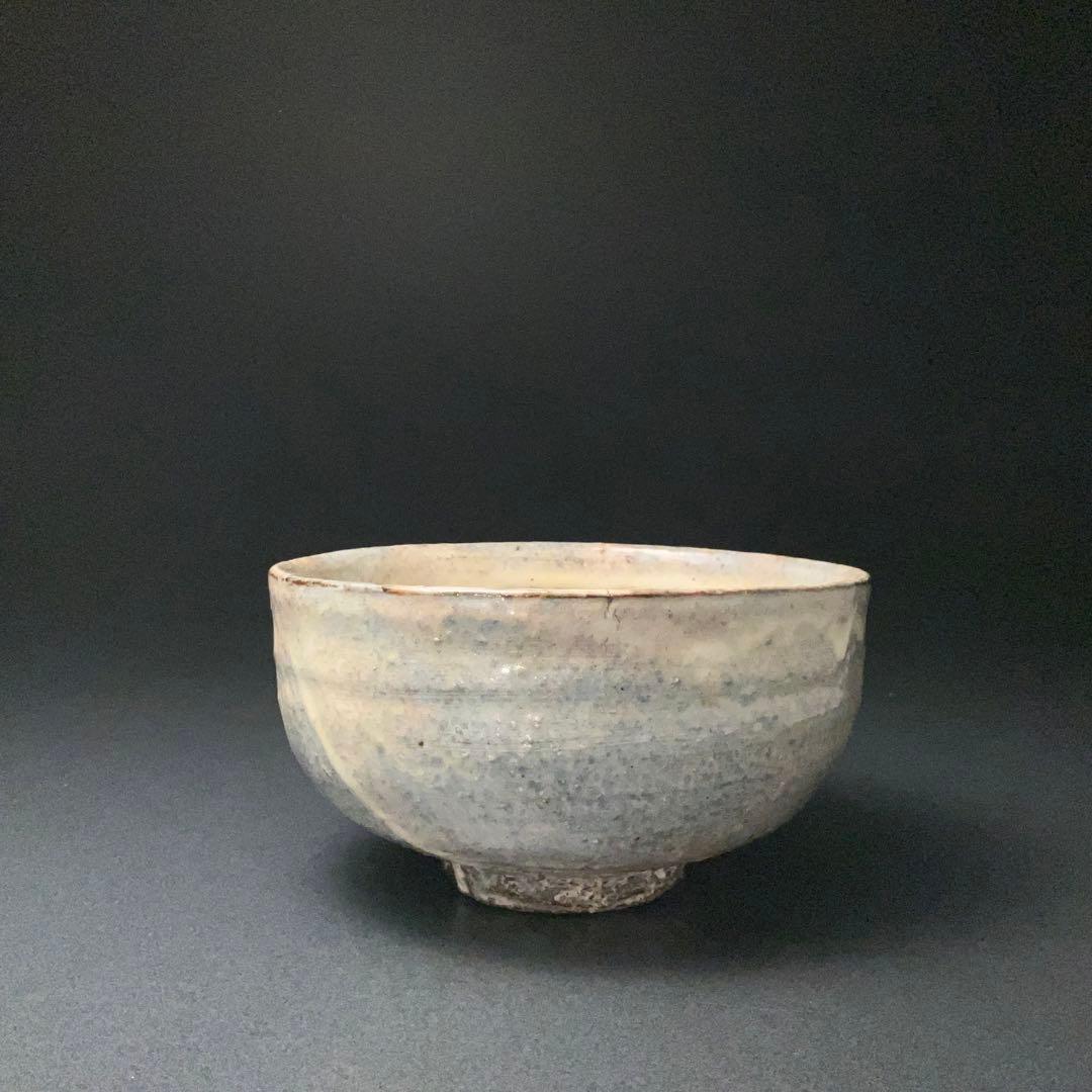 抹茶碗　14代坂倉新兵衛　萩茶碗　共箱　R1270ダN3