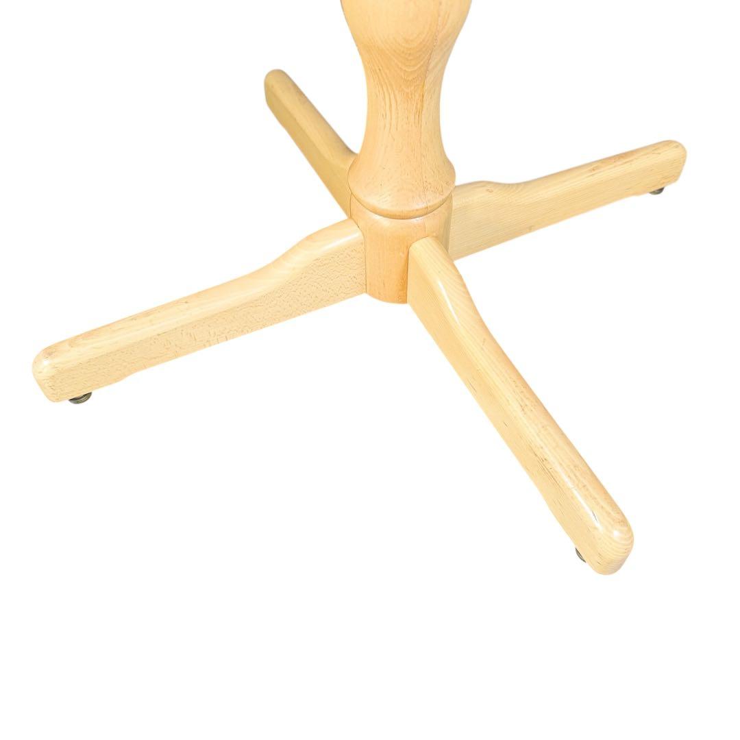 HR819 秋田木工 ダイニングテーブル T-5651 丸型テーブル ナラ材