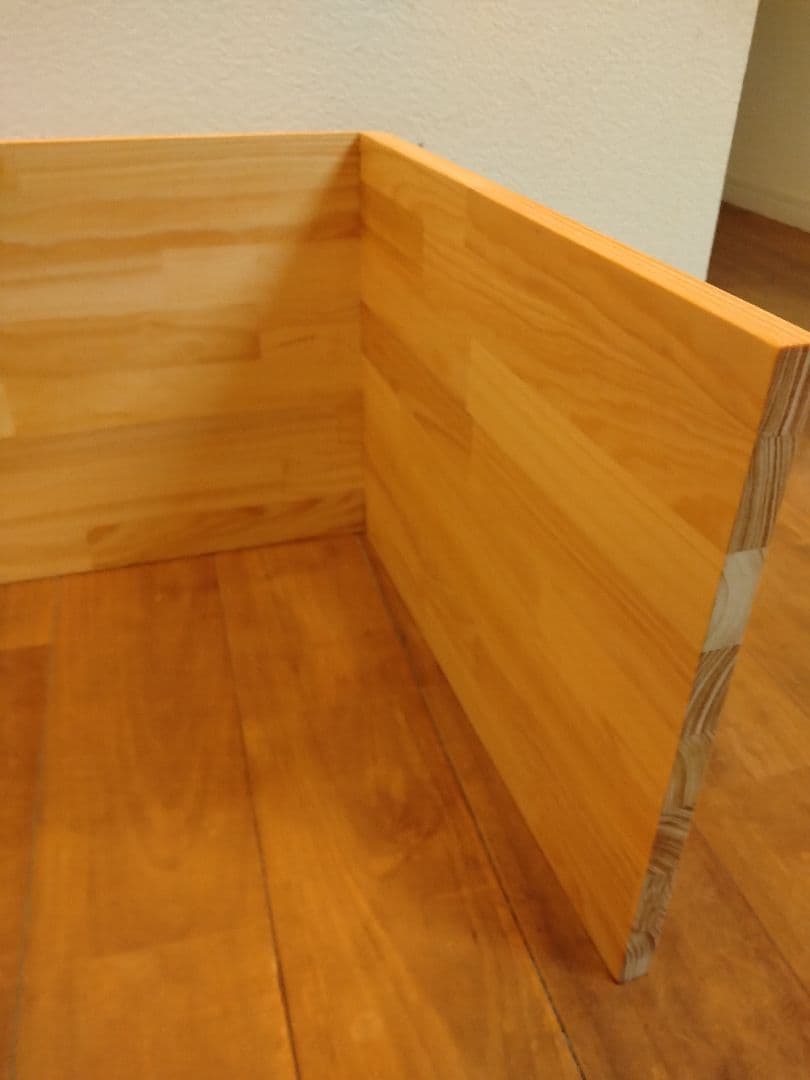 木製　ハンドメイド　オーダー　コの字　サイドテーブル　テレビ台　水槽台　キヌカ