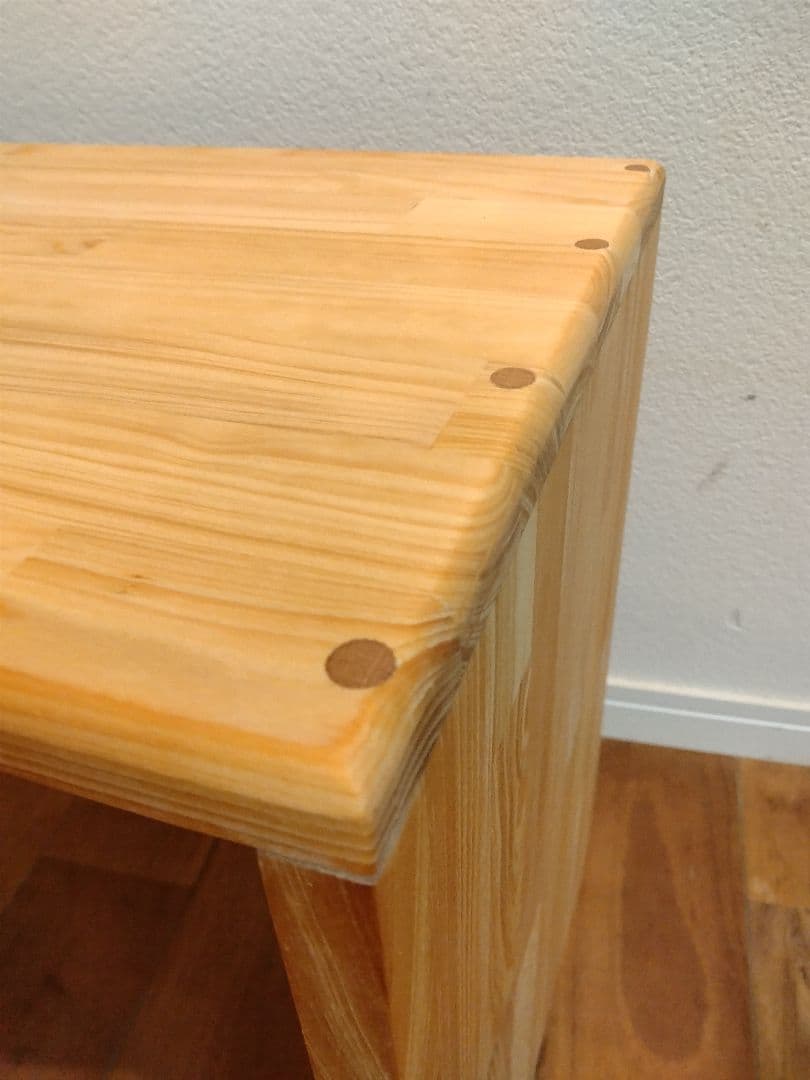 木製　ハンドメイド　オーダー　コの字　サイドテーブル　テレビ台　水槽台　キヌカ